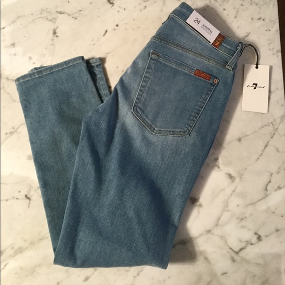 7 for all mankind Josefina Skinny Boyfriend - Picture 1 of 6
